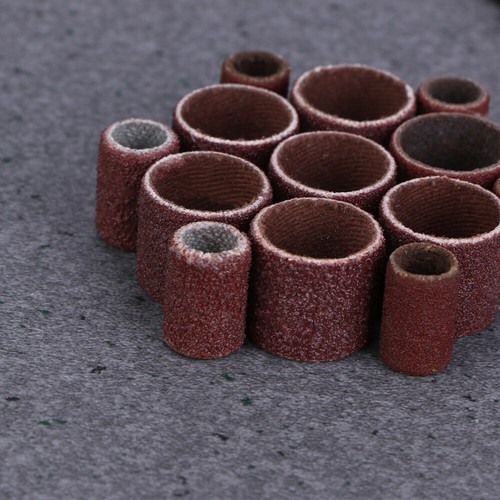 64 Pcs Pet Nail Art Sandpaper Ring Polishing Sandpapers Sanding Disc for Drill - Picture 8 of 11