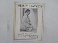 1930's Vintage Knitting Pattern Ladies Underwear set Patons Baldwins 214