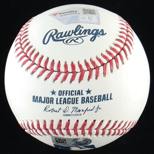 Dominic Smith SIGNED Official Major League Baseball w/ MLB holo & Fanatics holo - Picture 3 of 3