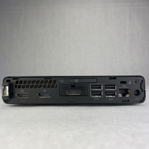 HP EliteDesk 800 G3 Mini Quad Core i5-6500T 2.50GHz 8GB RAM WiFi No Caddy HDD OS - Afbeelding 3 van 11