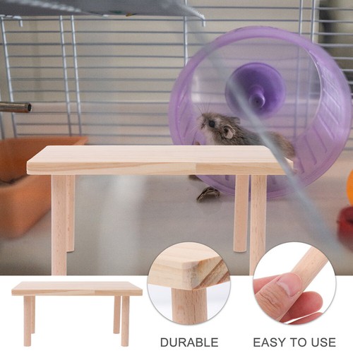 2pcs Sturdy Convenient Chinchilla Platform Toys Cage Landscape Stands Gift - Picture 8 of 12