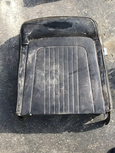 Vintage Ford Mustang Seat Back - Black Leather - Picture 3 of 5