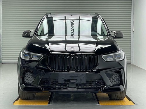 Bodykit SCHWARZ für BMW X5 G05 X5M Spoilerlippe Diffusor Schweller Performance  - Bild 1 von 6