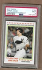 2017 Topps Aaron Judge "ThrowBack Thursday" Rookie Card #124 Graded PSA 9 Mint