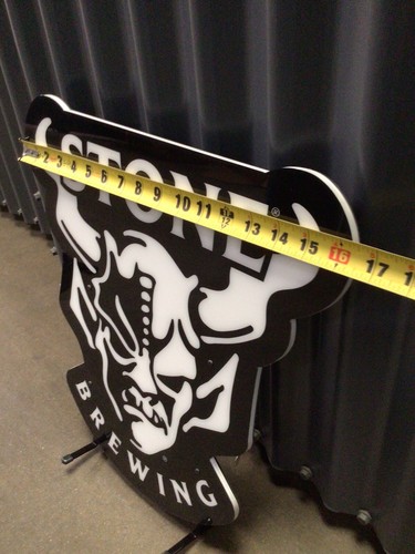 Stone Brewing Demon Logo Beer LED Sign - Picture 6 of 6