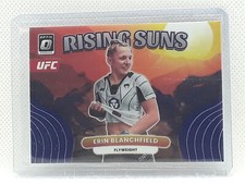 Erin Blanchfield 2023 Donruss Optic UFC - Rising Suns Purple #9 -