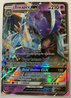 TOXAPEX GX - 57/145 - Guardians Rising - HOLOGRAPHIC - ULTRA RARE