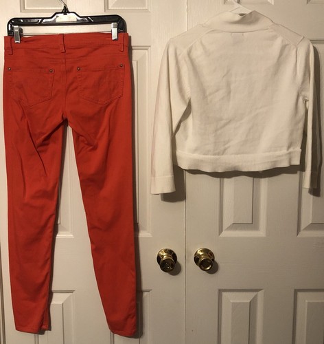 Girl’s 2-piece Lot Justice Pants Size 14R & New Directions Sweater Size M #1353 - Picture 4 of 22