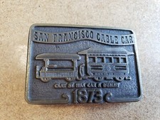 Tiffany Studio San Francisco 1873 Belt Buckle 208