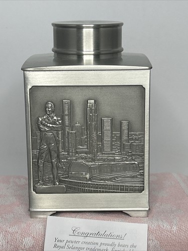 Royal Selangor Classic Expressions Zinn Vier Jahreszeiten Tee Kaffee Dose - Bild 3 von 9