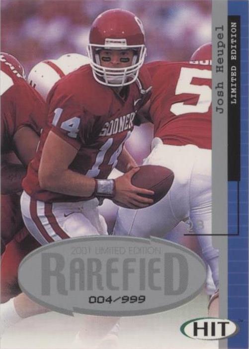 2001 SAGE Hit Josh Heupel #R23 - 1 of 2