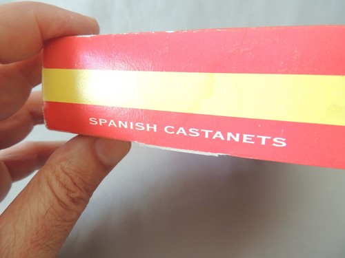 Castanuelas de Espana vintage nella scatola Artesania Tarrega - Foto 5 di 11