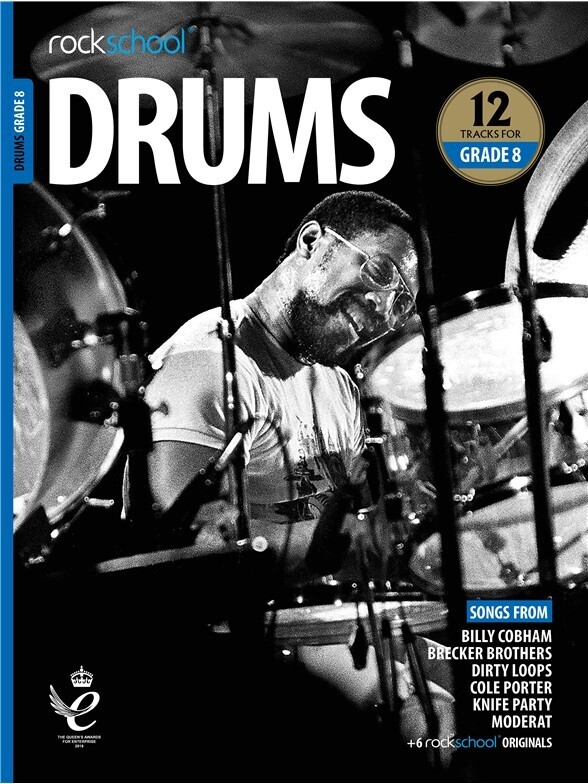 Rockschool Drums Grade 8 (2018) | Englisch | Taschenbuch | Buch +