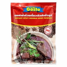 Instant Spicy Noodle Soup Powder Thai Boat Noodle Gosto 30 Servings 208g + Track