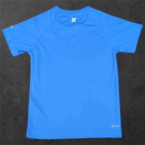 Hurley UPF 50+ Rash Guard Swim Shirt Boys' 6 Santiago Hurley H20-Dri Wicks - Picture 2 of 2