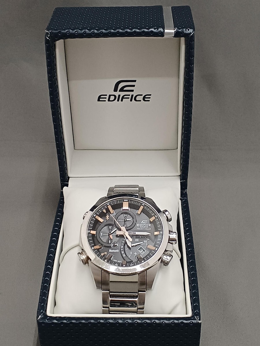Casio Eqb-500 Edifice Smartphone Link Model Watch Auth w/Box Casio Eqb-500 Edifice Smartphone Link Model Watch Auth w/Box