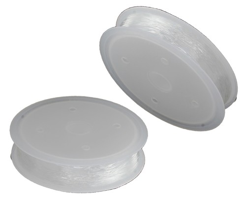 Silikon Faden Elastisches Transparent Crystal Thread 0,4/0,5/0,6/0,8/1 mm Wahlen - Bild 6 von 6