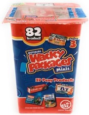 World's Smallest 2022 Wacky Packages 3D Minis (Series 3) Blind Box 5215 NEW