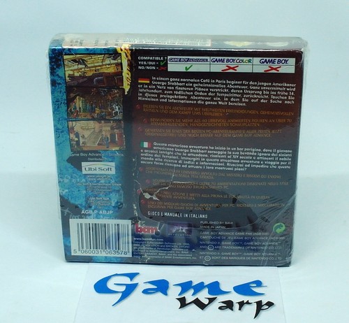 Broken Sword: Il segreto dei Templari (GBA) - PAL - NUOVO - BRAND NEW - Imagen 2 de 6