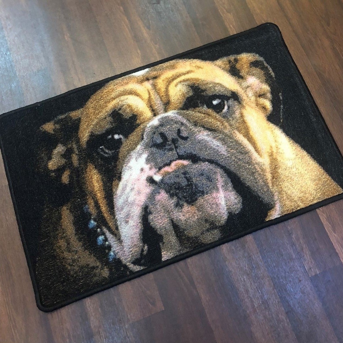 NEW BULLDOG DOGS DESIGN DOORMAT GREAT QUALITY 50CMX80CM NON SLIP