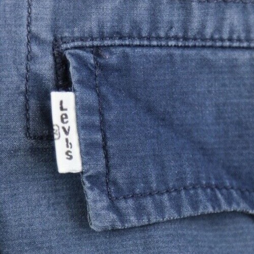 Herren 2014 Cargo Shorts leicht Ripstop verwaschen blau Größe 42 - Bild 10 von 10
