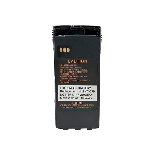 Akumulator litowo-jonowy USB-C pasuje do radia dwukierunkowego XTS1500 XTS2500 2600mAh - Zdjęcie 4 z 5