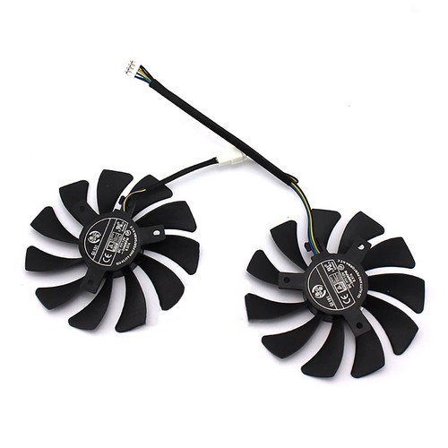 Ventilador de refrigeración duradero para tarjeta gráfica apto para MSI RTX 2060 Ventus GTX1660 1660TI - Imagen 3 de 4
