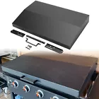 Hinged Lid Cover for Blackstone 36" Griddle with Rear Grease Collection - Black
