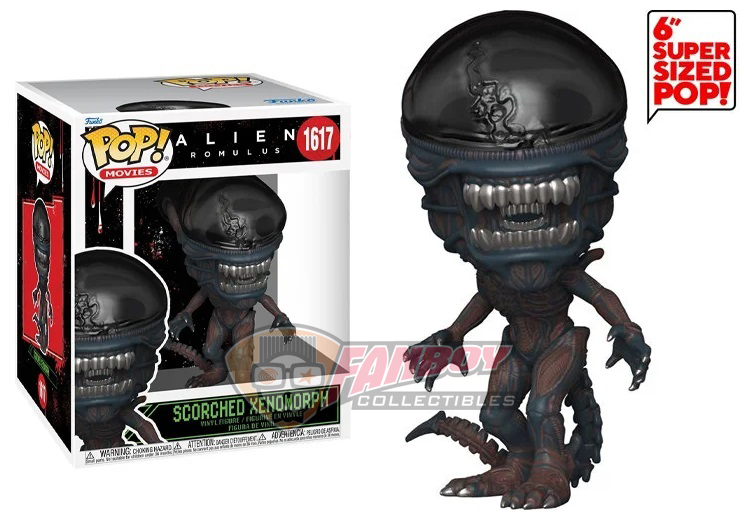 Funko POP Movies Alien Romulus Scorched Xenomorph 6 Inch
