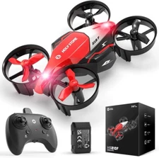 Holy Stone HS210F Mini RC Drone 3D Flips Portable Headless Quadcopter Kids Gifts