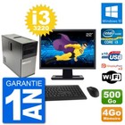 PC tour DELL 7010 Screen 22 " Intel i3-3220 RAM 4Go Disk 500Go Windows 10 Wifi