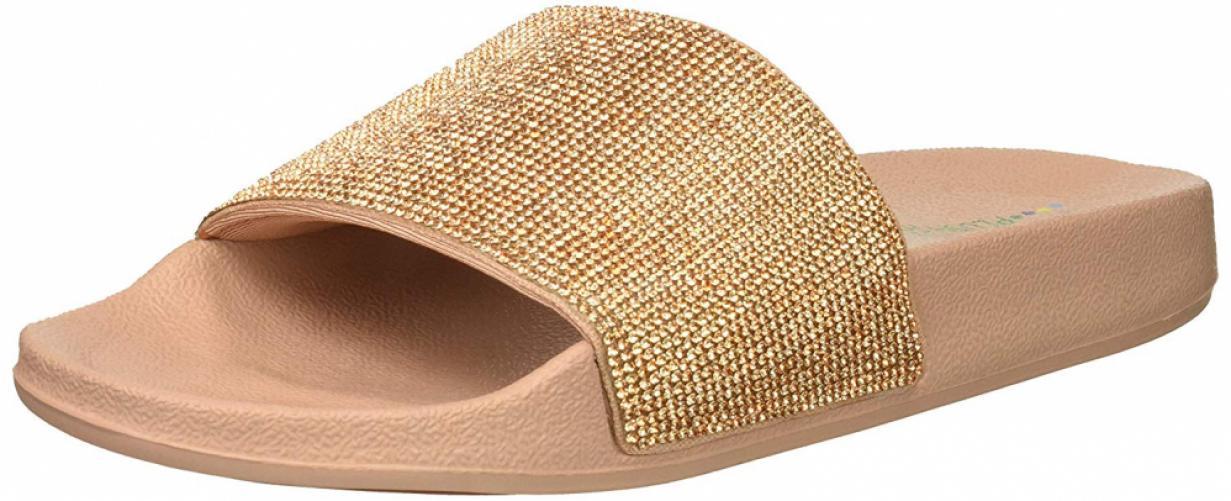 Skechers Skechers Skechers Women's Pop Ups-Stone Age-Rhinestone Shower Slide Sandal e50e72 Skechers Skechers Skechers Women's Pop Ups-Stone Age-Rhinestone Shower Slide Sandal e50e72