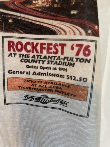 KISS Extremely Rare T Shirt Atlanta 1976 XL Preowned - Bild 4 von 5