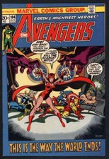 AVENGERS #104 7.5 // SENTINEL MK II APPEARANCE MARVEL COMICS 1972