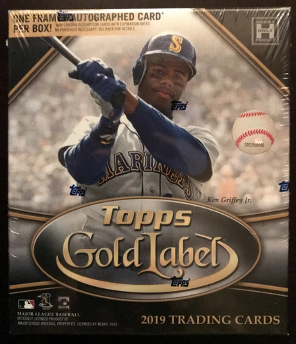 2019 Topps Gold Label Baseball Hobby Box **Free Priority Shipping**