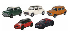 Oxford 76set79 : Mini Set Classic/Cooper S/1275GT/New /Coupe 5 Piece, 1:76 Scale