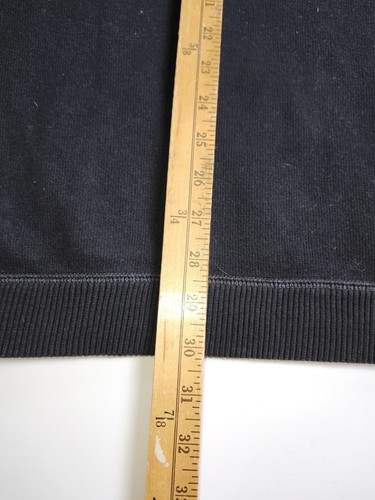 Tommy Bahama V-Neck Pullover Sweater Herren Erwachsene XL schwarz 100% Baumwolle - Bild 9 von 12