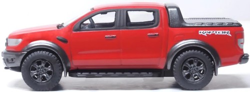 Oxford Diecast Ford Ranger Raptor Race Red 1:76 US IMPORT DUTIES PAID - Picture 5 of 6