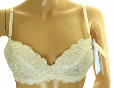  Ropa Intima Haby Copa Women's Bra White 