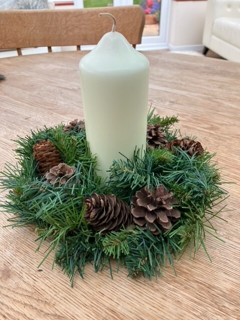 Christmas  3"" Candle Ring