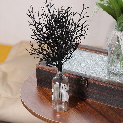 5pcs Black Halloween Artificial Dead Branch Halloween Day