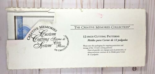 Creative Memories Cutting System 12" Straight Wavy Swell Waves Scrapbook NEW - Picture 2 of 4