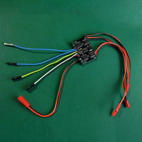 16:1 4CH Dual Way Brushed ESC Motor Electronic Speed Controller For RC Tank Car - Picture 1 of 2