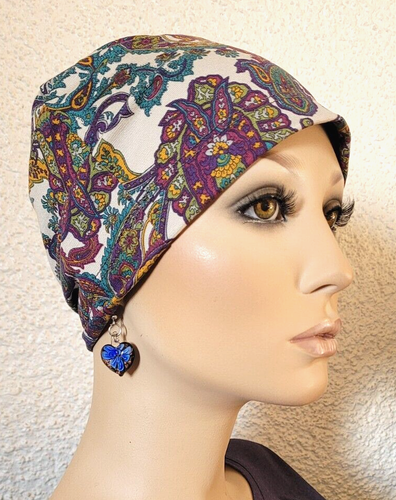 Bequeme Chemo MÜTZE Beanie Tag- und Nachtmütze Softcap Leicht CHEMOMÜTZE Bine - Bild 114 von 135