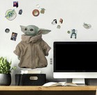 The Mandalorian: GROGU The Child Baby Yoda Peel & Stick Wall Decals 25 Stickers