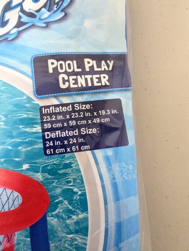 Nagelneu H2O Go! Pool/Strand aufblasbares Spielcenter Bestway Alter 3+ - Bild 3 von 4