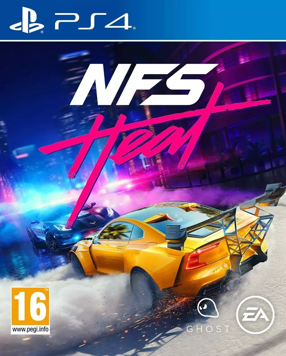 NFS Need for Speed Heat | PS4 PS5 | PlayStation Four Five | Game | New &  Sealed