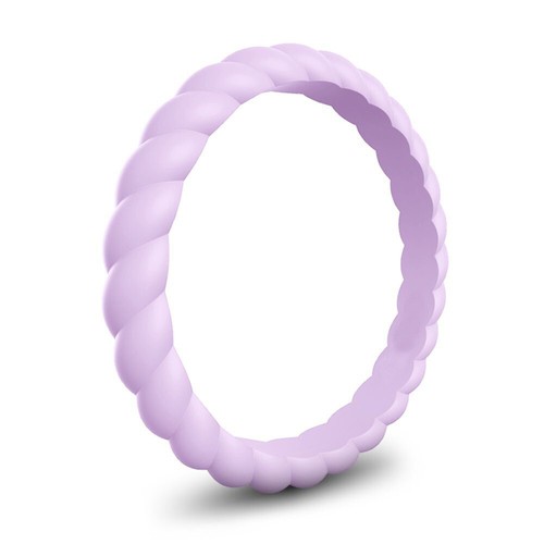 Frauen Silikon Hochzeit Verlobungsring Frauen Flexibles Gummiband Fitnessstudio Sport USA - Bild 13 von 13
