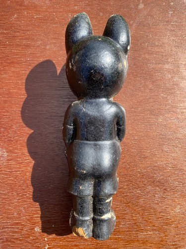 Vintage Mickey Mouse Boxing Figure Hand Painted Composite Material Circa 1930’s - Bild 5 von 10