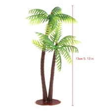 Mini Scenery Landscape Model Simulation Coconut Palms Tree Home Decor Ornaments